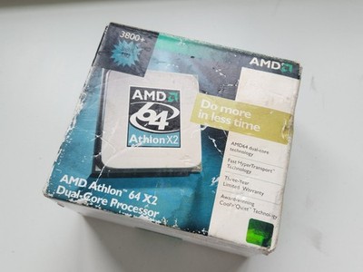 AMD Athlon 64 X2 3800+ 2,0Ghz Sockel AM2 Dual Core Prozessor CPU Originalverpackt 