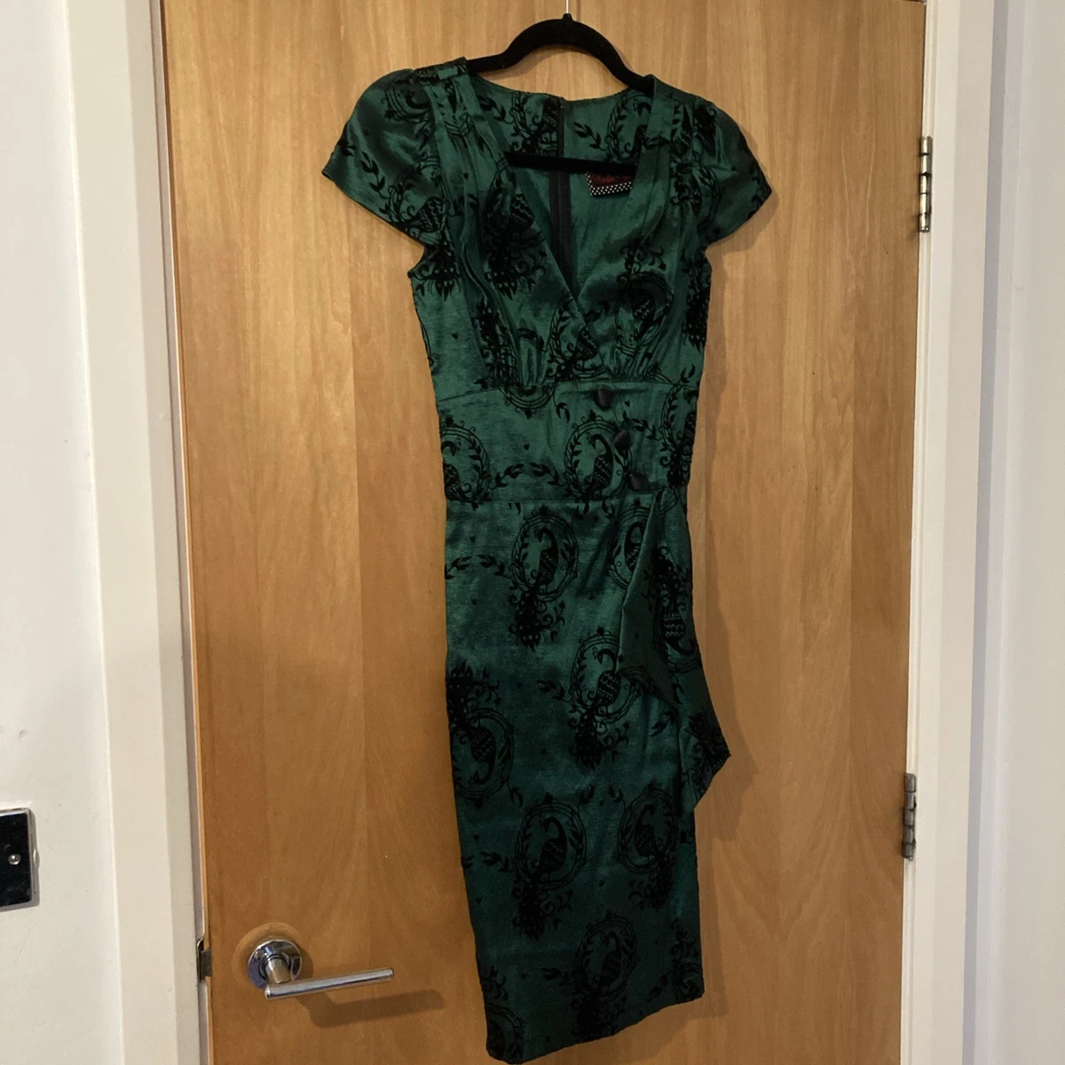 Voodoo Vixen Green V-Neck Dresses for Women for sale | eBay UK