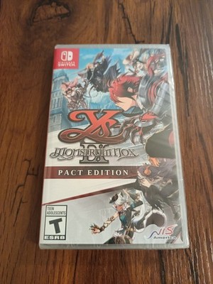 Ys IX: Monstrum Nox Pact Edition - (Nintendo Switch, 2021)  BRAND NEW SEALED