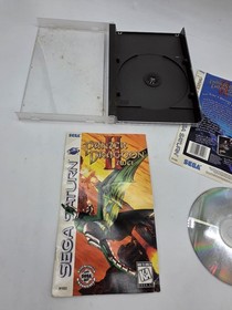 Panzer Dragoon II Zwei (Sega Saturn, 1996) - Complete w/ Manual, Game & Case