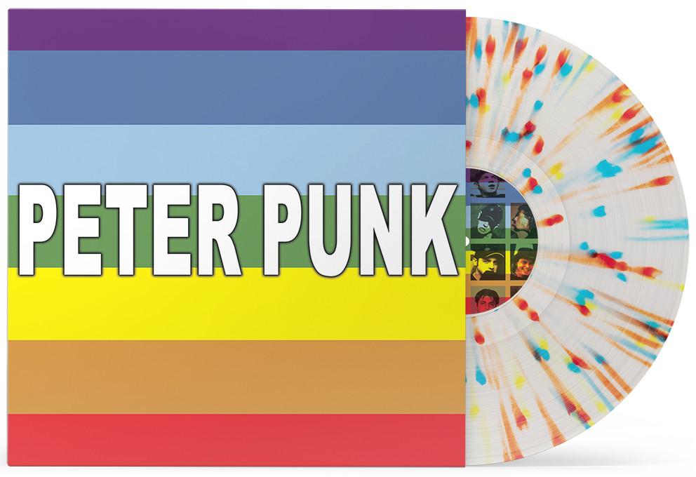 Peter Punk - Xi - Splatter Tricolor Vinyl 300 Numbered Copies Ltd. Ed.