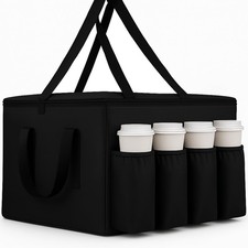 Catering Bag for doordash uber eats 22x14x13 Insulated Food Delivery Bag with...