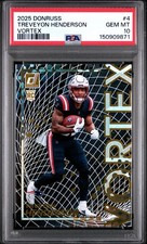 2025 Panini Donruss - Vortex TreVeyon Henderson #4 (RC)