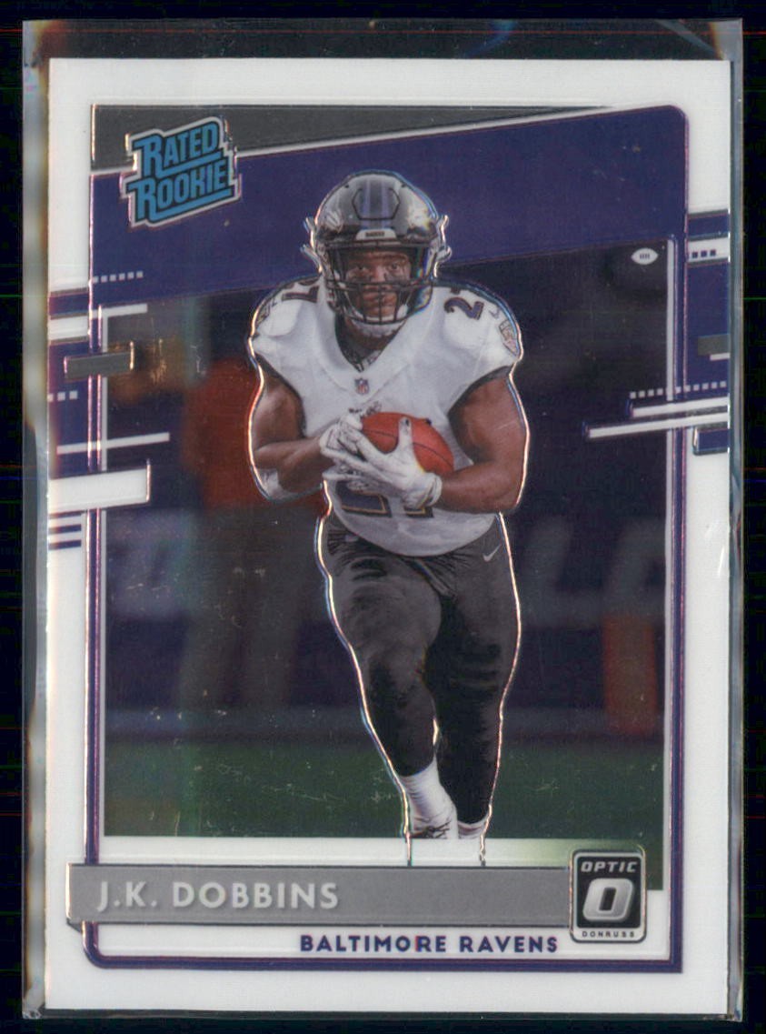 2020 Donruss Optic - Rated Rookie J.K. Dobbins #161 RC