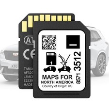 2026 Latest Navigation SD Card Map Accessory for 2019-2023 GM Vehicles with...