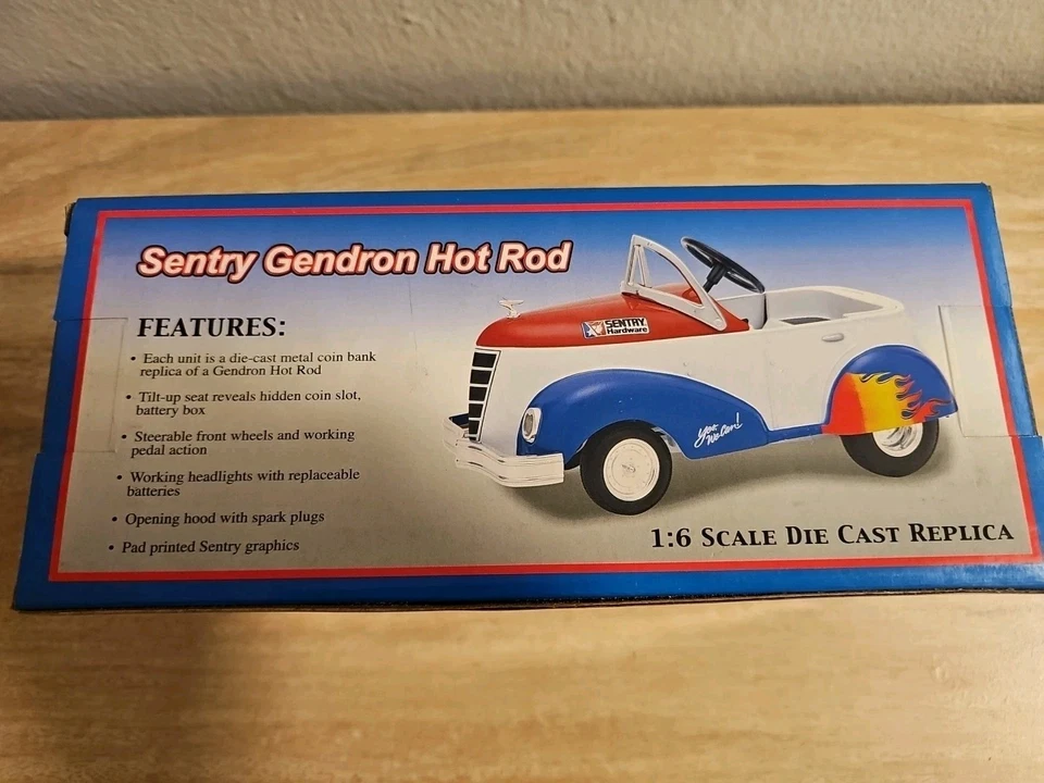 2004 Sentry Hardware 1:6  Gendron Hot Rod Replica Die Cast Car #6004909 - Image 4 of 4