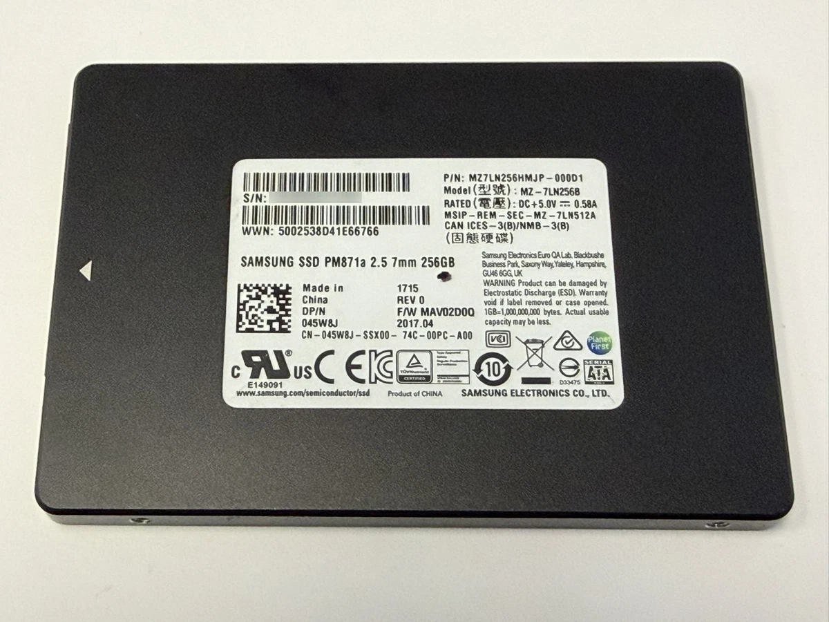 Samsung SATA I 256 GB Solid State Drives for sale | eBay
