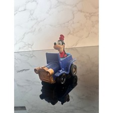 Vintage Disney Goofy Pull Back Racing Car Toy Collectible