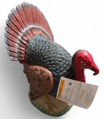 John Derian  Target 2025 Lighted Thanksgiving Turkey Blow Mold 17''  READ*  New