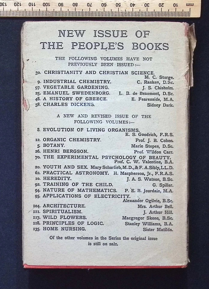 Architecture by Mrs Arthur Bell, 1919 Revised Edition HB, T.C. & E.C. Jack - Image 2 of 4