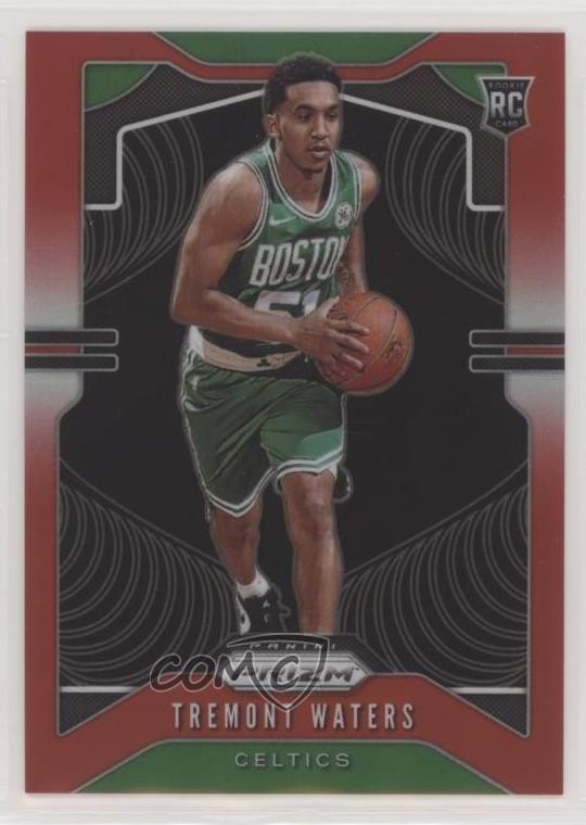2019-20 Panini Prizm Rookie Red Prizm /299 Tremont Waters #286 Rookie RC