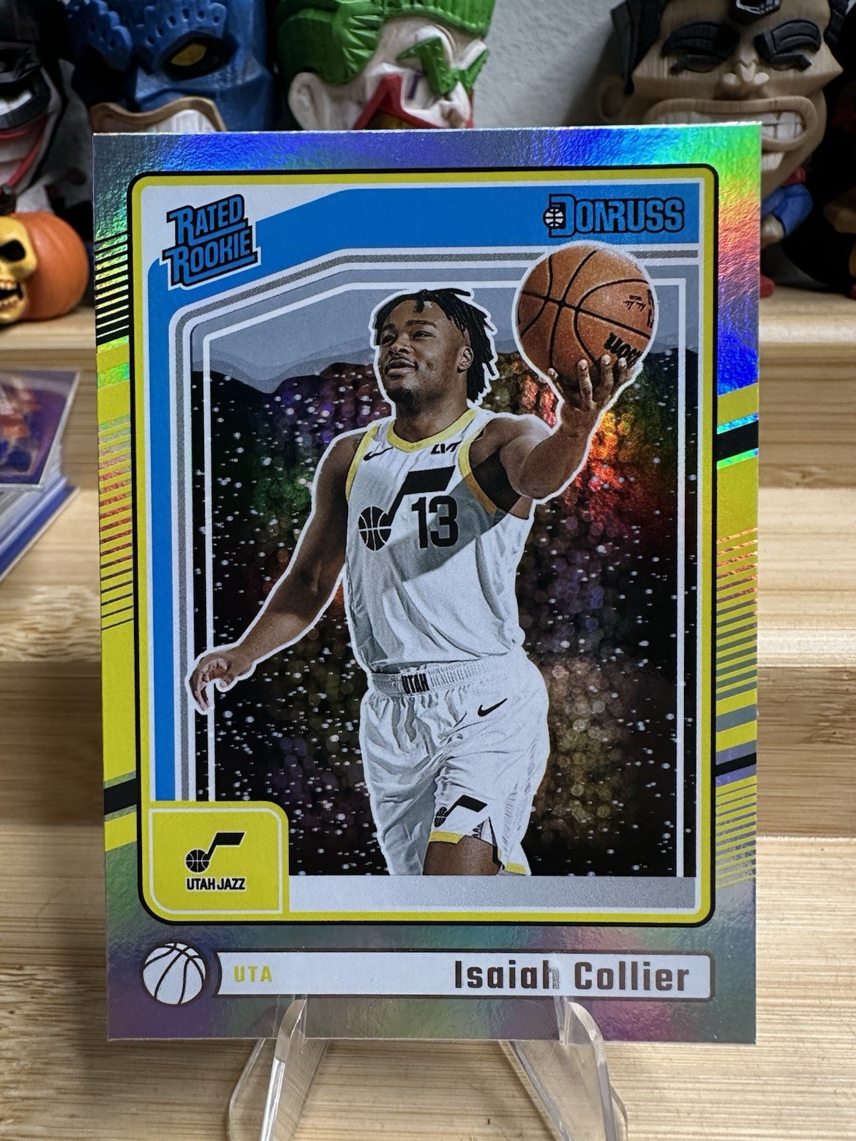 Isaiah Collier (RC) Winter Holo Rated Rookie 2024-25 Panini Donruss #237