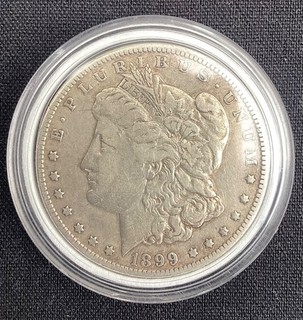 USA 1899 O MORGAN SILVER DOLLAR new orleans mint