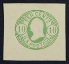 CKStamps: US Cut Square Stamps Collection Scott#U41a Unused LH NG