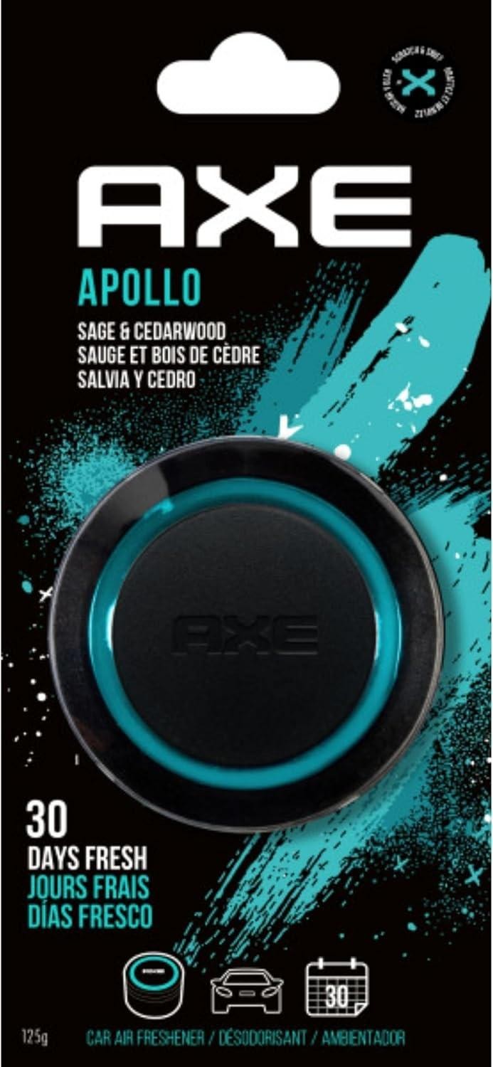 Axe Gel Can Car Air Freshener (apollo Scent, 1 Pack)