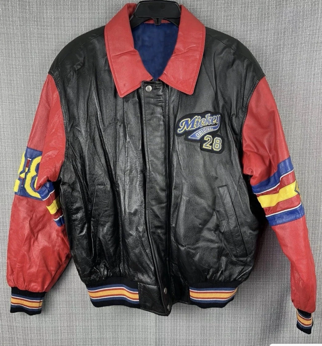 Disney Leather Jacket In Disney Coats, Jackets & Outerwear (1968