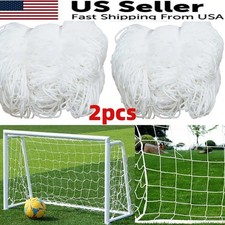2pk Soccer Goal Net 6 x 4' Portable Backyard Kid Football Training Outdoor Child