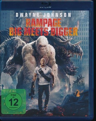 Rampage - Big Meets Bigger (Blu-ray) Neuwertig