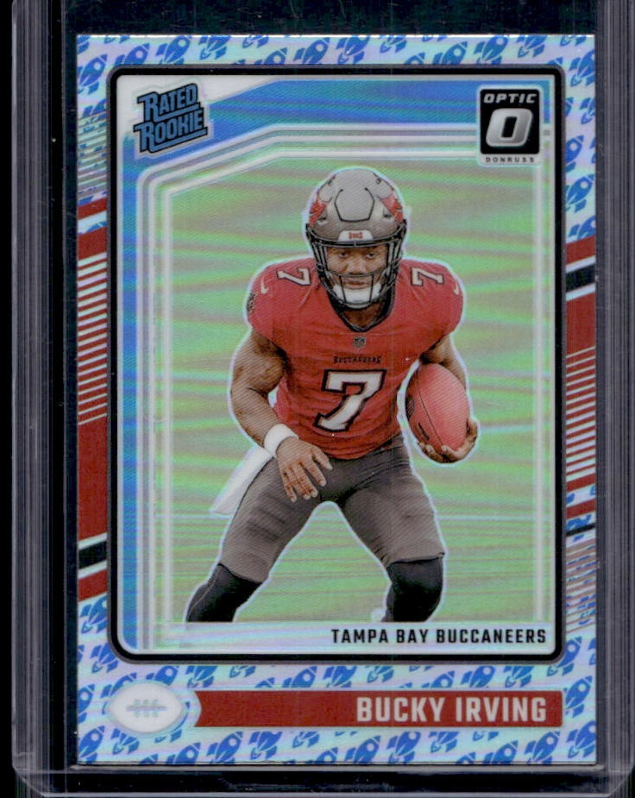 2024 Panini Donruss Optic Bucky Irving Rocket Rated Rookie #216 Buccaneers