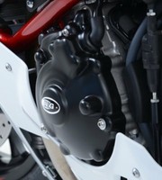 Linker Motordeckel (Generator) R&G Racing Schwarz Honda CB650R