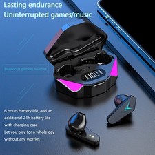 Wireless Game Earbuds Ergonomic Game Bluetooth Active Noise Cancelling, 65ms