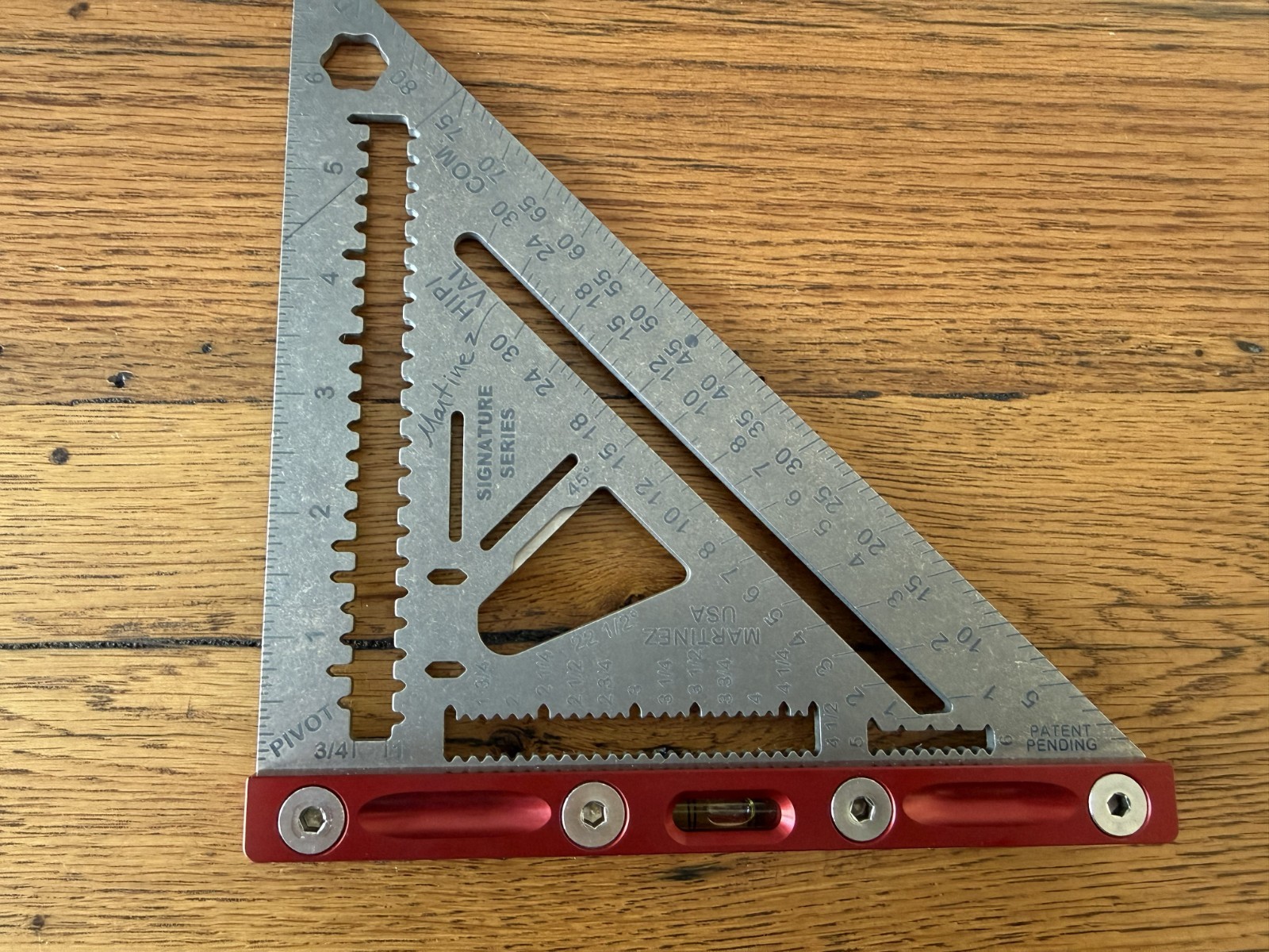 Martinez Titanium Rapid Square Imperial Blade Red