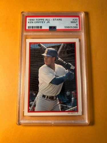 PSA 9 MINT 1990 TOPPS ALL-STAR GLOSSY #20 KEN GRIFFEY JR CARD
