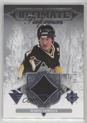 2016-17 Ultimate Collection Performers 6/49 Tier 2 Mario Lemieux #UP-ML HOF 0c3