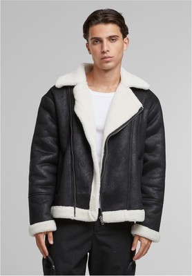 Shearling Biker Jacket Herren Jacke | Urban Classics | TB7048