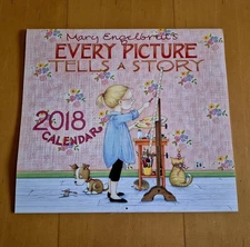 Mary Engelbreit 2018 Deluxe Wall Calendar: EVERY PICTURE TELLS A STORY