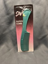 Vintage Nos Style Super Comb Green 7001