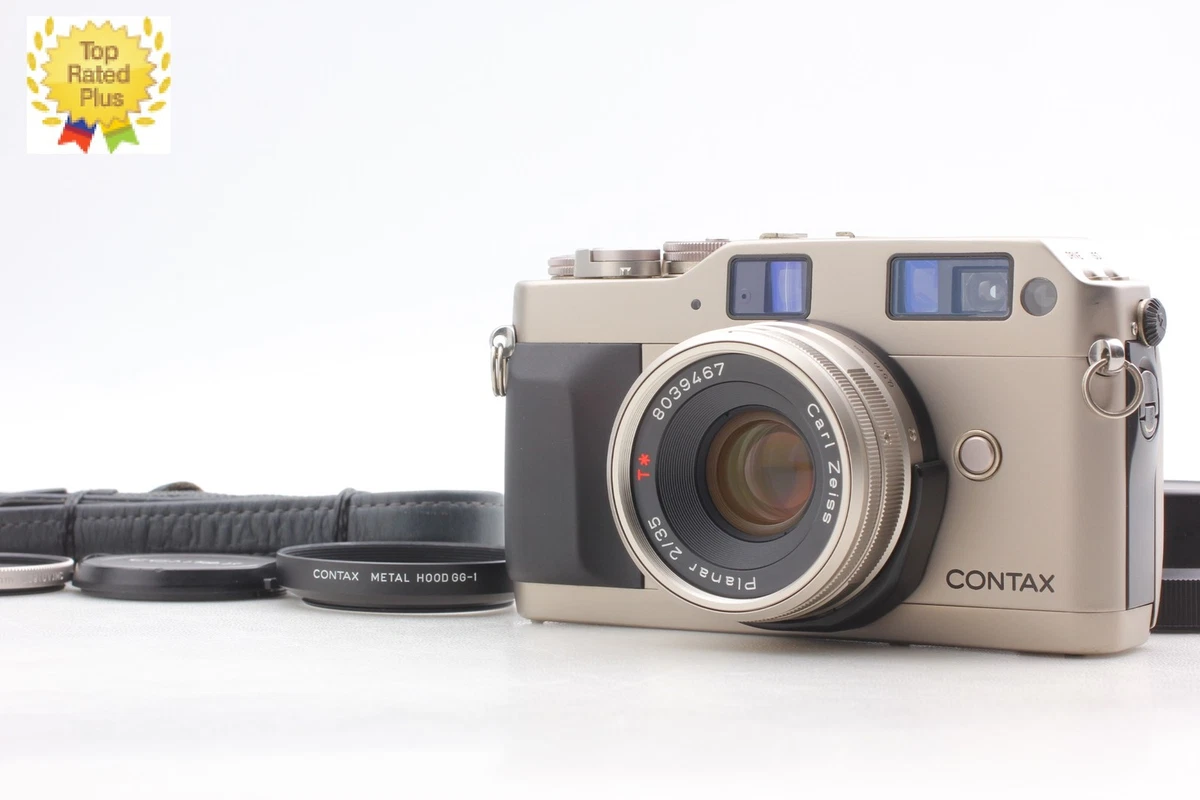 N MINT] Contax G1 Green label 35mm Film Camera Planar 35mm f2 Lens