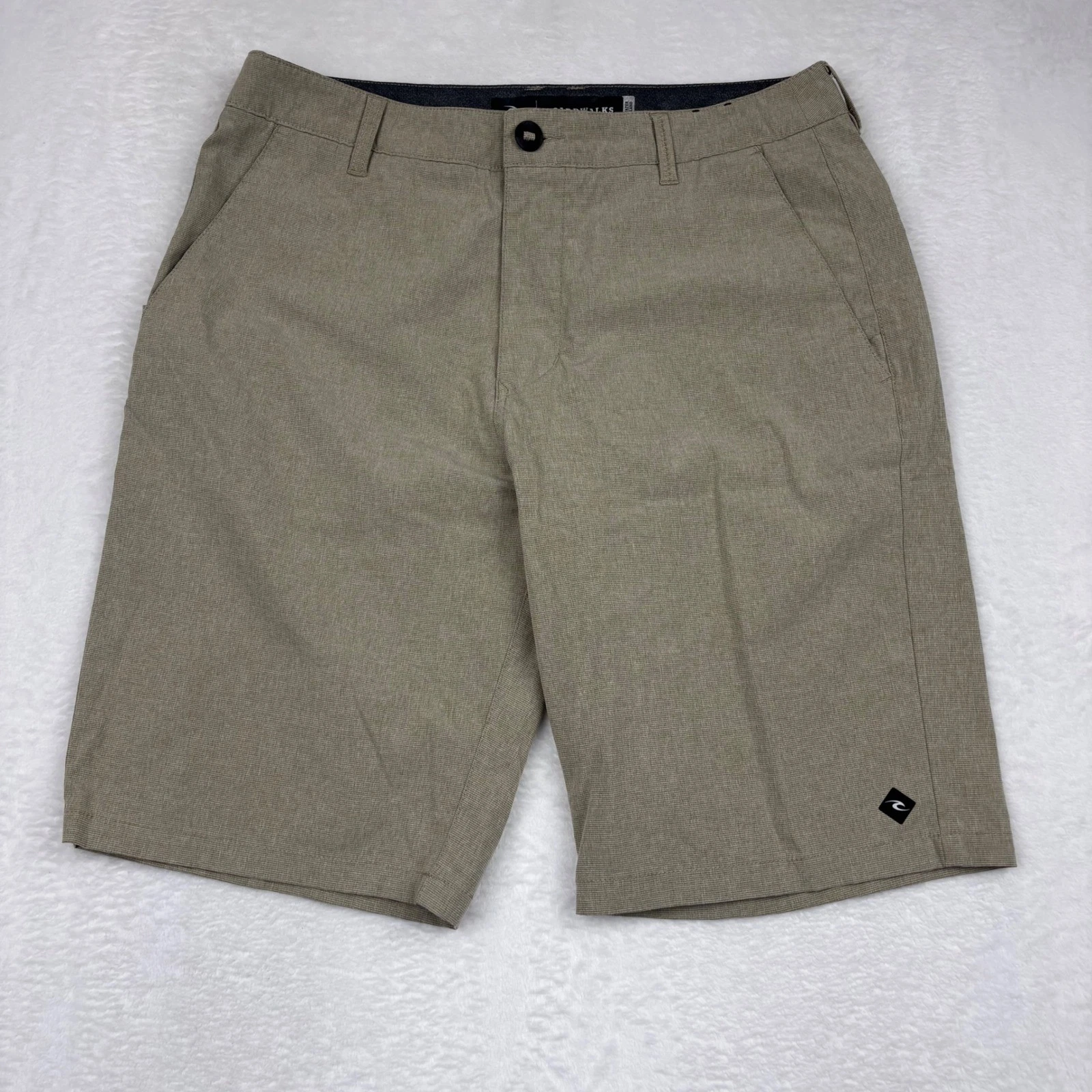 Rip Curl Mirage Boardwalk Hybrid Shorts Mens 32 Khaki Tan Quick Dry CA5-45