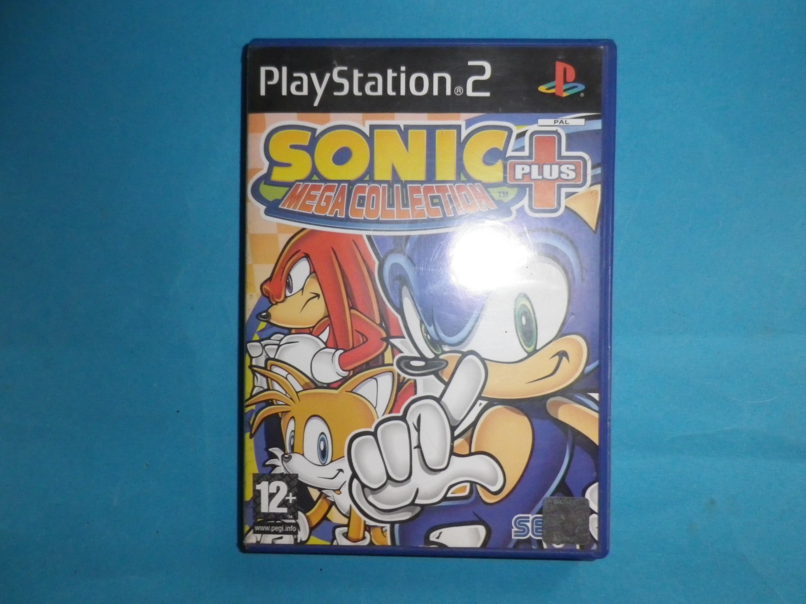 Jeu Ps2 Sonic mega collection plus sans notice
