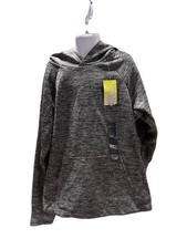 Boys' Soft Gym Pullover Fleece Hoodie - All in Motion Gray L 10/12
