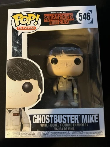 Funko Pop! Television Stranger Things Ghostbuster Mike Vinyl Figure 546