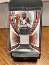 2005-06 SP Game Used Edition Authentic Fabrics Cuttino Mobley #AF-CU