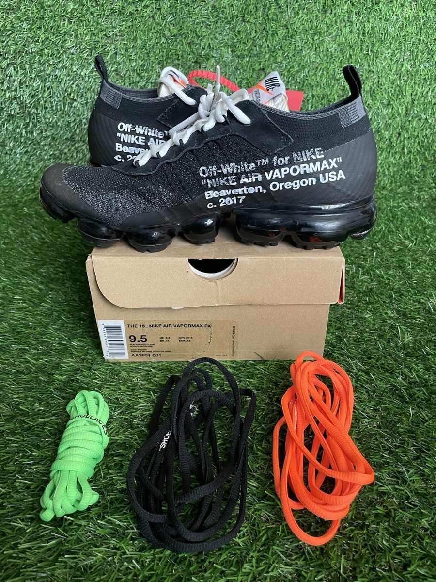 Nike Off-White Vapormax The Ten Size 9.5 | eBay