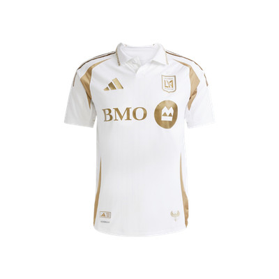 Adidas LAFC 2025/26 Away Jersey White Non Marking Soccer Uniform