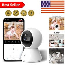 2K HD Indoor Security Camera with Motion Detection Night Vision for Home