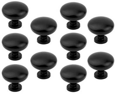 10er SET DesignLight Möbelgriff TYP 6050 mit Befestigungsschraube / Möbelknauf