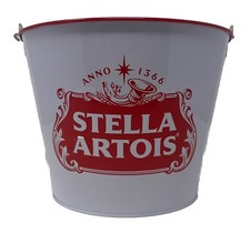 Stella Artois 5 Qt. Metal Beer/Ice Bucket - New
