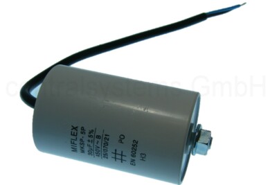 Motorkondensator 32 µF / 450 V – Anlaufkondensator Für Elektromotoren (EU-Herstellung)