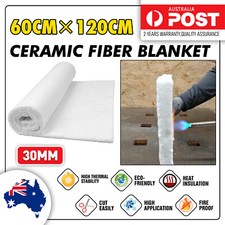 1*Ceramic Fiber Blanket Fireproof BlanketHigh Temperature 2500°F Stoves Furnace