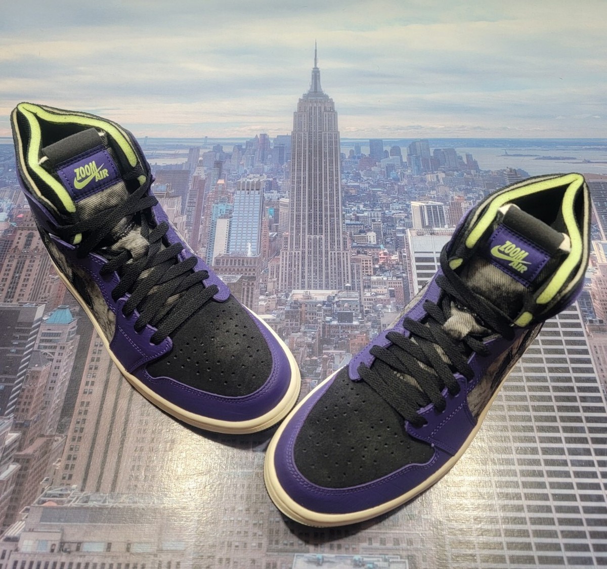 Nike Air Jordan 1 High Zoom Air Comfort Bayou Boys Mens Size 10.5