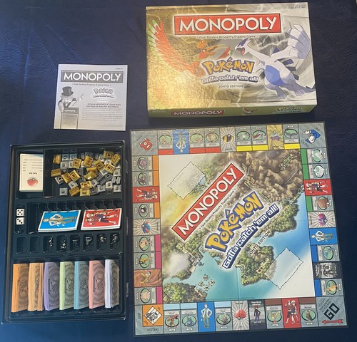 Monopoly Pokemon Johto Edition Board Game - Picture 2 of 3