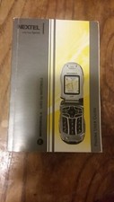 MOTOROLA Sprint Manual User Guide for i c 402 Cell Phone NEXTEL Version