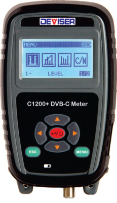 Deviser C1200 DVB-C QAM Meter (5MHz to 1010MHz)