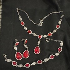 EleQueen Women's Wedding Bridal Jewelry Sets for Brides Bridesmaids Cubic Zir...