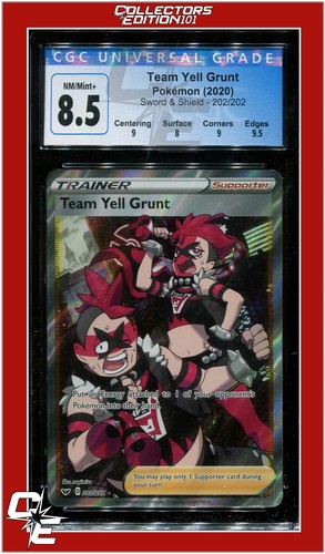 Team Yell Grunt graded CGC 8.5 for sale on eBay